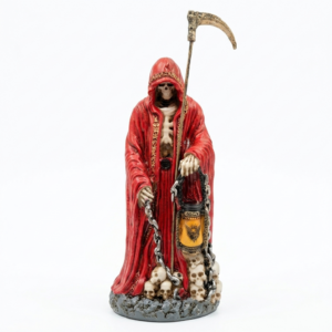 Santa Muerte roja