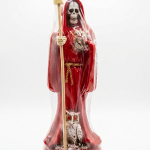 Santa Muerte roja