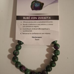 Rubí con Zoisita