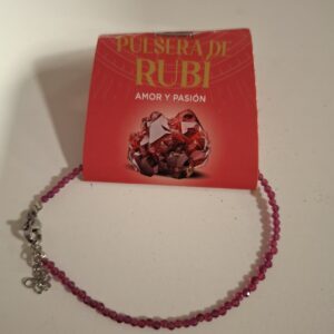 Rubí faceteada