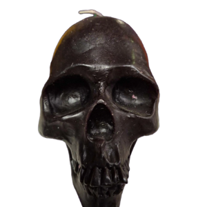 Calavera negra grande