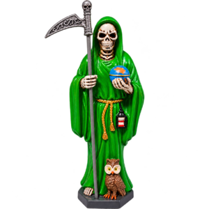 Santa Muerte verde